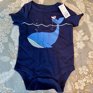 New Baby Gap Onsie Tee SZ 0-3M